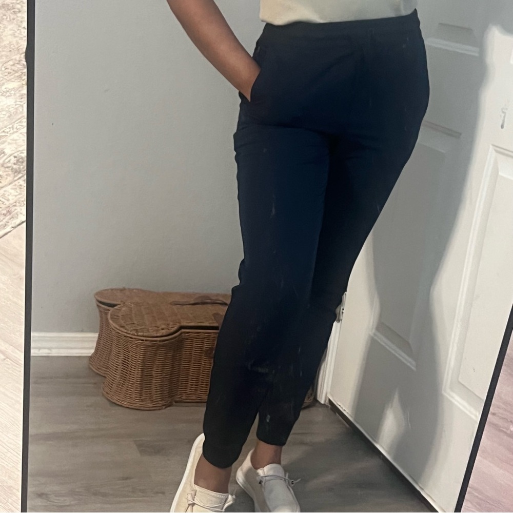 Dark Blue Track Pants for Active Comfort XS